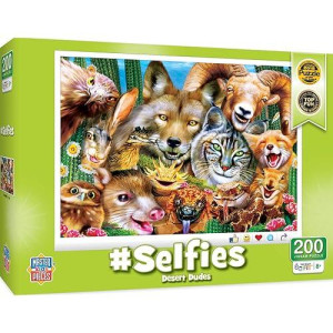 Baby Fanatics Masterpieces 200 Piece Jigsaw Puzzle For Kids - #Selfies Desert Dudes - 14"X19"