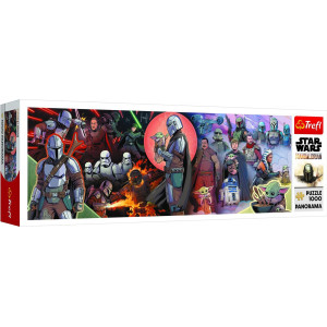 Trefl Adventures Mandaloriana Star Wars Mandalorian Puzzle 1000 Pieces