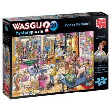 Jumbo Wasgij Mystery 23 Pooch Parlour Unique Collectable Jigsaw Puzzle For Adults 1000 Piece