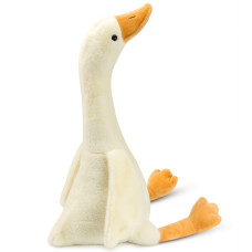 197 Swan Stuffed Animal Soft Smooth Goose Plush Stuff Toy Gifts For Child Boys Girls White