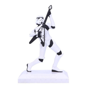 Nemesis Now Officially Licensed Stormtrooper Rock On Figurine White 18Cm