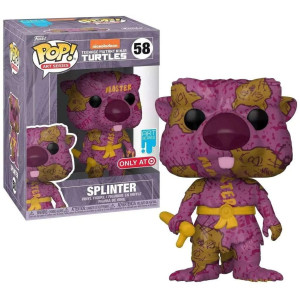 Splinter Artist Series Teenage Mutant Ninja Turtles Funko Pop Vinyl Figure With Pop Protector Exclusive