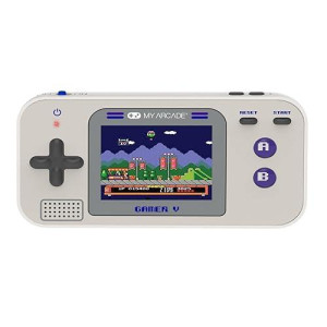 My Arcade Gamer V Classic-Purple: Portable Gaming System With 220 Games, 2.5" Color Display, Pocket Size (Dgun-3920)