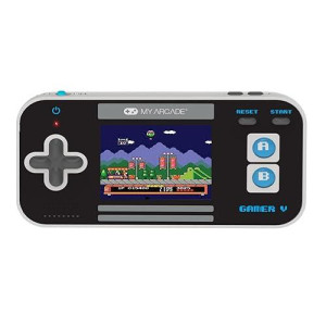 My Arcade Gamer V Classic-Blue: Portable Gaming System With 220 Games, 2.5" Color Display, Pocket Size (Dgun-3919)