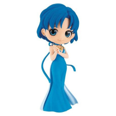 Banpresto Pretty Guardian Sailor Moon Eternal The Movie Q Posket Princess Mercury 55Inch Collectible Pvc Figure