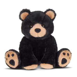 Bearington Woody The Black Bear Plush 105 Inch Bear Stuffed Animal