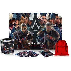 Good Loot Assassins Creed Legacy Puzzle Includes Poster Bag Video Game Puzzle For Adults Teens Birthday For Gamers