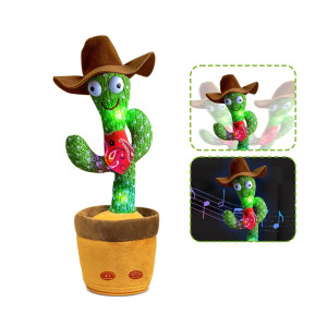 Dancing Cactus Talking Cactus Toy Sunny The Cactus Toy Repeats What You Say Electronic Dancing Cactus With Lighting Recording