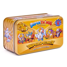 Rivals Of Kaboom Pst4V32Tin00 Series 4 Gold Tin Includes The Ultra Rare Kid Kazoom 2 Gold Leaders 6 Silver Captains And 2 Go