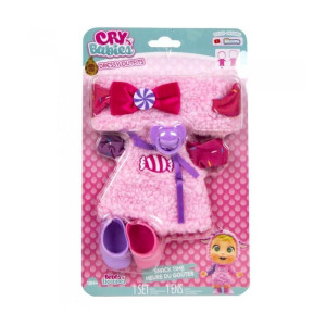 Imc Toys Crying Babies Dressy Outfits Assorted Toy Multicolor 83103