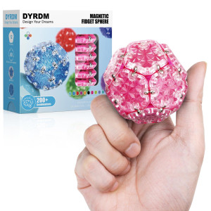 Dyrdm Magnetic Fidget Sphere 12 Pcs Magnetic Fidget Toy Desk Toys For Office And Stress Relief Anxiety For Adults Magnets S