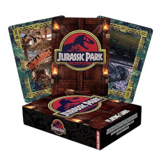 Aquarius Jurassic Park Playing Cards - Jurassic Park Themed Deck Of Cards For Your Favorite Card Games - Officially Licensed Jurassic Park Merchandise & Collectibles, 2.5 X 3.5