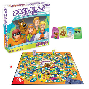 Aquarius Scoobydoo Journey Board Game Fun For Kids Adults Officially Licensed Scoobydoo Merchandise Collectibles 9701