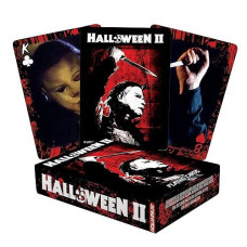 Aquarius Halloween 2 Playing Cards - Halloween 2 Themed Deck Of Cards For Your Favorite Card Games - Officially Licensed Halloween Merchandise & Collectibles, Black, Red, 2.5 X 3.5 (52854)