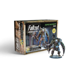 Modiphius Entertainment Fallout Wasteland Warfare Super Mutants Swan 1 Figure 32Mm Unpainted Resin Rpg Miniatures Commo