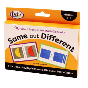 Didax Educational Resources Same But Different Cards Grades 35 Multicolor