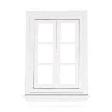 Odoria 112 Miniature Window 6 Pane Dollhouse Furniture Accessories