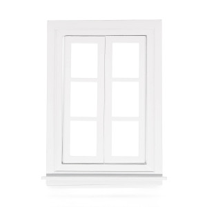 Odoria 112 Miniature Window 6 Pane Dollhouse Furniture Accessories