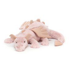 Jellycat Rose Dragon Stuffed Animal Medium