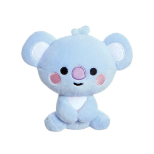 Aurora 61484 Bt21 Official Merchandise Baby Koya Sitting Doll 5In Soft Toy Blue