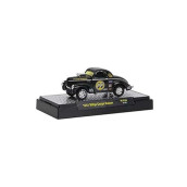M2 1941 Willys Coupe Gasser Black Mooneyes Limited Edition To 4400 Pieces Worldwide 1/64 Diecast Model Car Machines 31500-Mjs36