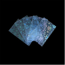 Aegis 100Pcs Big Stars Kpop Photocard Sleeves Trading Card Sleeve Laser Flashing Photocard Sleeves Film For Magic Kpop Card Prot