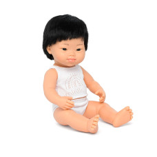 Miniland Doll 15 Asian Boy With Down Syndrome Box Made In Spain Anatomically Correct Quality Inclusion