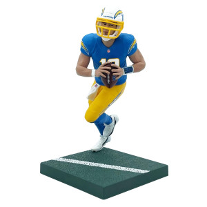 Imports Dragon Nfl Justin Herbert Los Angeles Chargers Chase 6 Figure Series 1