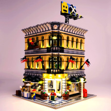 Seemey Lighting Kit Led For Lego Creator Grand Emporium 10211 Moc Block Accessories Awesome Visual Just Led Not Legobricks