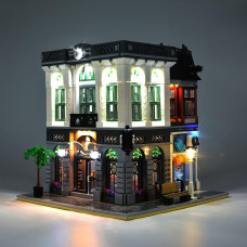 Seemey Lighting Kit Led For Lego Brick Bank Construction 10251 Moc Block Accessories Awesome Visual Just Led Not Legobrick