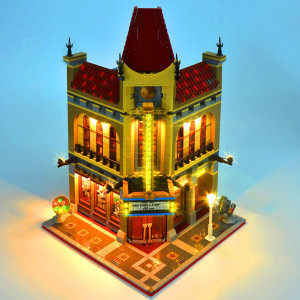 Seemey Lighting Kit Led For Lego Palace Cinema 10232 Moc Block Accessories Awesome Visual Just Led Not Legobricks