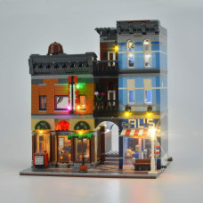 Seemey Lighting Kit Led For Lego Creator Expert Detective 10246 Moc Block Accessories Awesome Visual Just Led Not Legobric