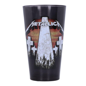 Nemesis Now Officially Licensed Metallica Master Of Puppets Glass Black 148Cm