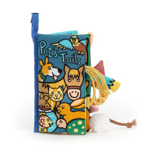 Jellycat Soft Cloth Baby Books Pet Tails