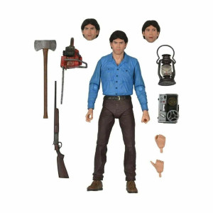 Neca Evil Dead 40Th Anniversary Ultimate Ash 7In Figure