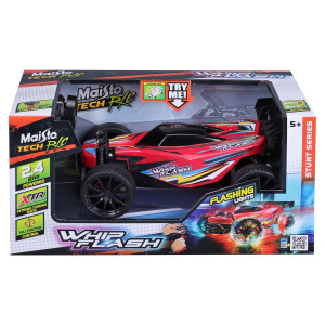 Maisto Tech Rc 24 Ghz Whipflash Lightup Buggy Red