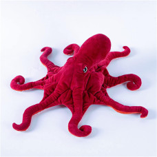 Tammyflyfly Cute Octopus Plush Toy Super Lovely Red Soft Real Life Octopus Giant Realistic Stuffed Animal Toys Deep Sea Creep