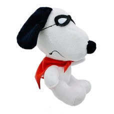 Jinx Official Peanuts Collectible Plush Snoopy, Excellent Plushie Toy For Toddlers & Preschool, Super Cute Masked Hero