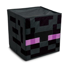 Disguise Minecraft Enderman Block Head, Official Minecraft Costume Accessory For Kids, Single Size Costume Mask (14+)