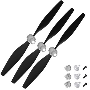 Flycolor 3 Sets F4U Rc Plane Propeller With Propeller Savers And Adapters For Volantexrc 7618 7619 T28 Airplane