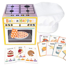 Bake It Happen A Deliciously Fun Light Strategy Card Game Ages 6 310 Players Kids Party Board Games Card Games Family