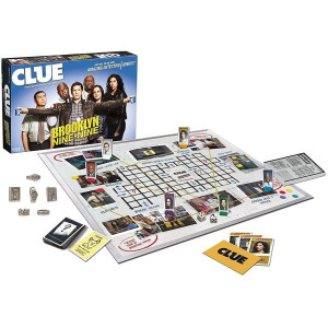 Usaopoly Clue Brooklyn Ninenine Collectible Clue Board Game Featuring Comedy Tv Show Officiallylicensed Game About Brooklyns