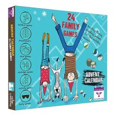 New 2023 Advent/Countdown Calendar Family Games. 24 Best Ever Family Games In A Box - Enjoy Hours Of Fun. Comes W/A Step-By-Step Picture Guide. For Kids Aged 6+.The Perfect Family Bonding Experience
