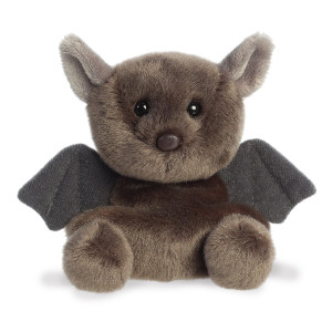 Aurora Adorable Palm Pals Luna Bat Stuffed Animal Pocketsized Fun Onthego Play Brown 5 Inches