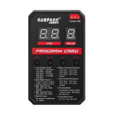 Surpass Hobby Esc Programming Card Rc Car Electronic Speed Controller Led Programmer Only Compatible With Surpass Hobby Rocket B