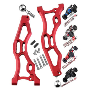 Aluminum Front Lower Suspension A Arms For Arrma 18 Kraton 6S Blx Outcast 6S Blxnotorious 6S Blxtalion 6S Blxarrcat Rc Upgr