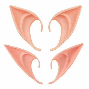 Cooljoy 2 Pairscosplay Fairy Pixie Elf Ears Accessories Halloween Party Anime Party Costume 2 Style