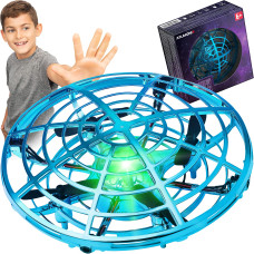 Atlasonix Ufo Mini Hand Drone For Kids Drone Home Game Hand Controlled Drone Motion Sensor Flying Toy For Indoor Play Kids