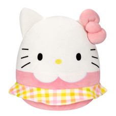 Squishmallows Sanrio 14Inch Hello Kitty Wearing Gingham Skirt Plush Large Ultrasoft Official Kelly Toy Plush