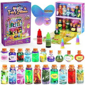 Alritz Fairy Polyjuice Potion Kits For Kids, 20 Bottles Magic Diy Mixies Potions, Father'S Day Decorations Creative Crafts Toys For Girls 6 7 8 9 10